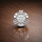 Floral Silver Stud Earrings for Women | 925 Sterling Silver Stud Earring